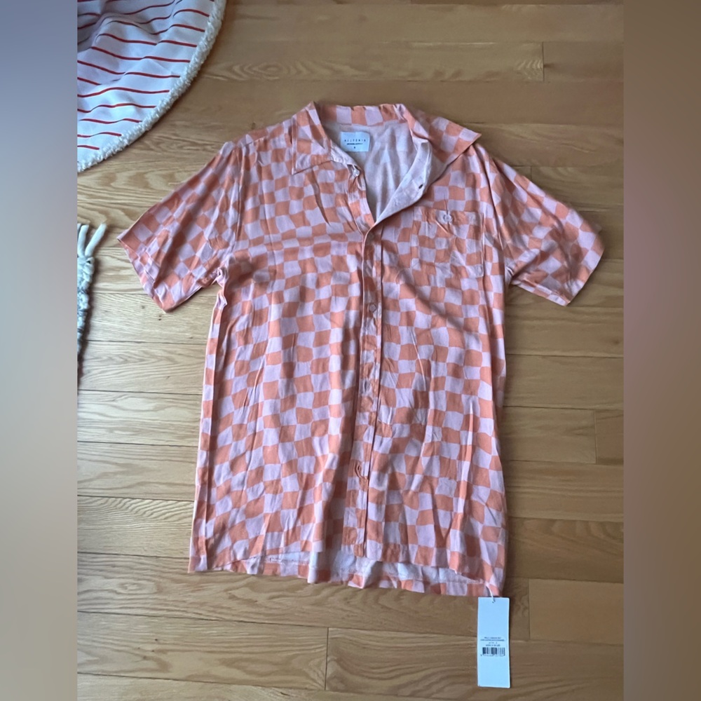 NWT retro men’s button down allfenix
